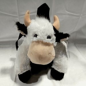 Plush Cow Backpack